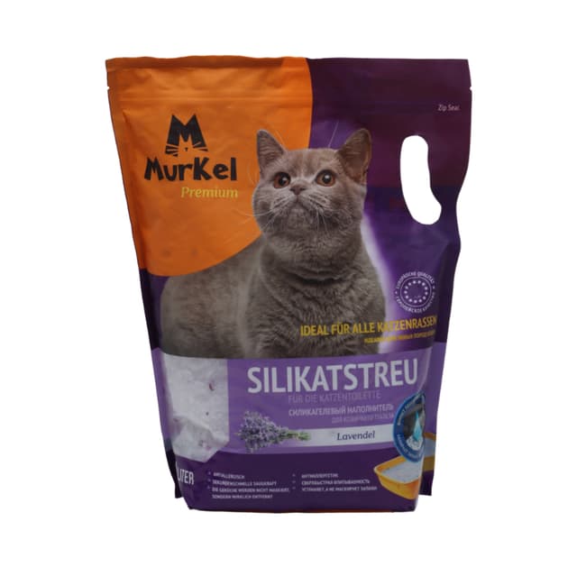 MURKEL MUSHUKLAR UCHUN SILIKONLI QUM 1kg (Lavanda aromatli)