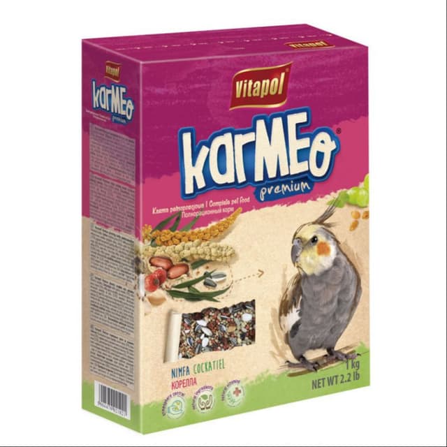 Vitapol "KARMEO PREMIUM" 500g korellar uchun yem