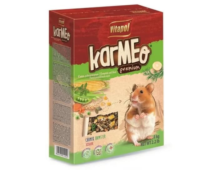 Vitapol "KARMEO PREMIUM" 500g dekorativ kalamushlar uchun yem
