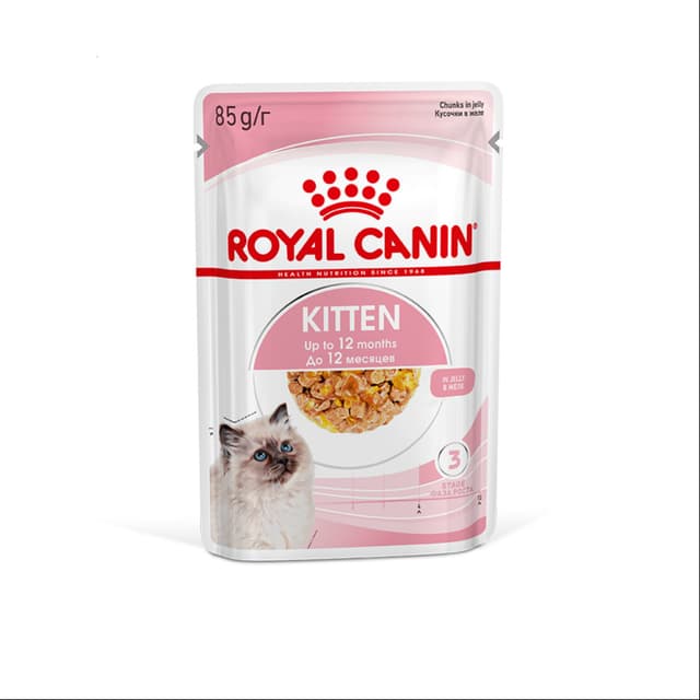 Royal Canin Kitten Jelly 85g mushukchalar uchun jeleli ho‘l oziq