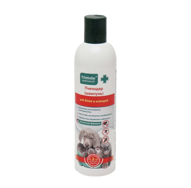 PCHELODAR IT VA MUSHUKLAR UCHUN UNIVERSAL SHAMPUN 250ml – Burgalar va kenelarga qarshi