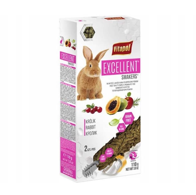 Vitapol "EXCELLENT" 110g quyonlar uchun lazzatli yegulik